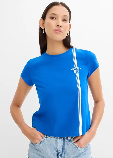 Футболка Bonprix Kurzes из mit Druck