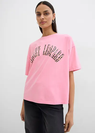 Футболка Bonprix Oversize от weichem Baumwoll-Микс