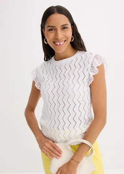 Столешница Bonprix Stricktop в Häkeloptik mit Spitze