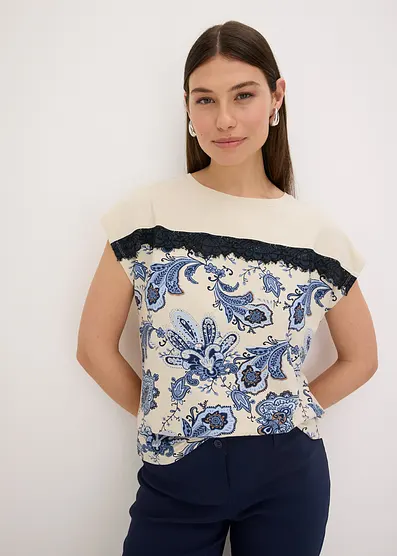 Футболка Bonprix от Spitzenband и Paisley Druck