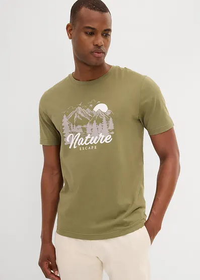 Bonprix T-Shirt aus reiner Bio-Baumwolle 2090₽
