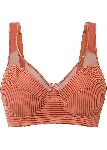 Minimizer BH ohne Bügel in braun von vorne - bonprix