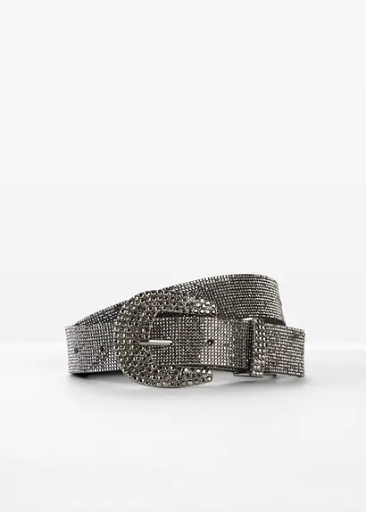 Gürtel in grau - bonprix