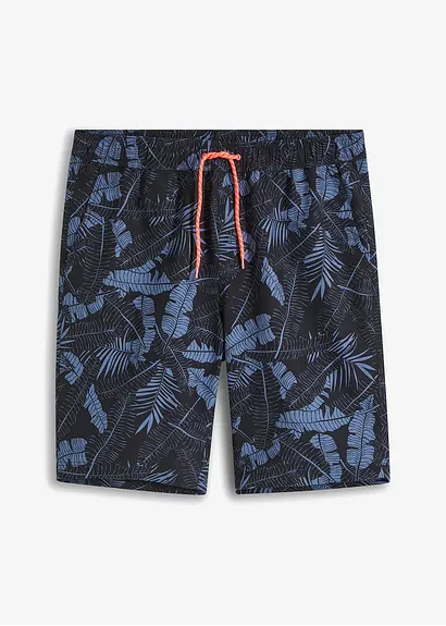 Strand-Bermuda in schwarz von vorne - bpc bonprix collection
