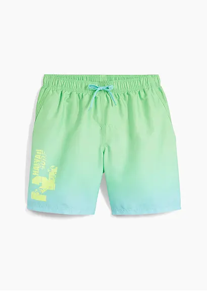 Badeshorts in grün - bonprix