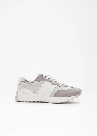 Sneaker in grau - bonprix