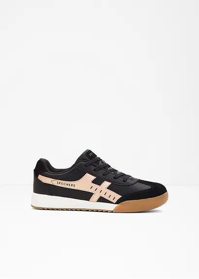 Skechers Sneaker in schwarz von vorne - Skechers