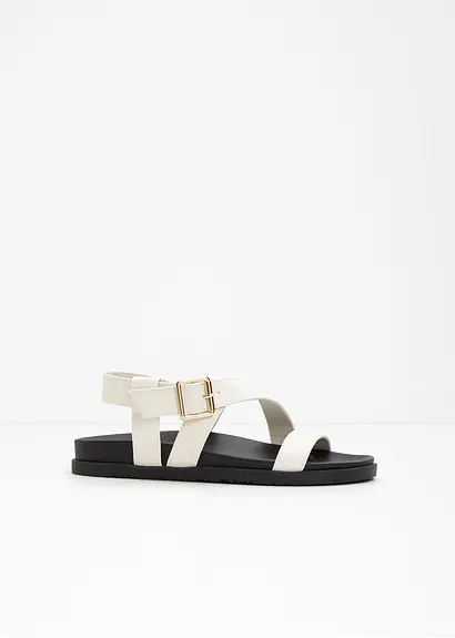Sandale in weiß - bonprix