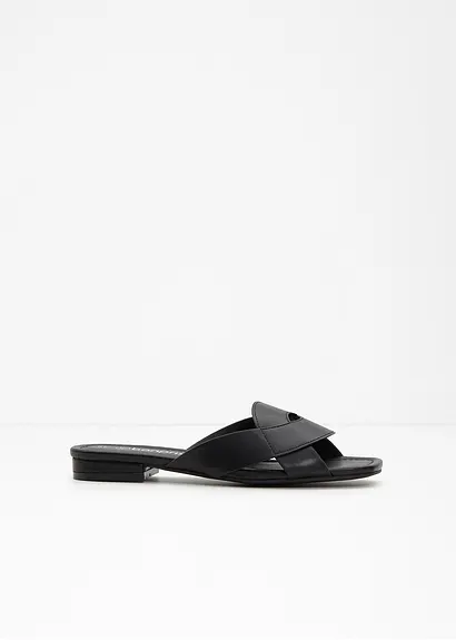 Pantolette in schwarz - bonprix
