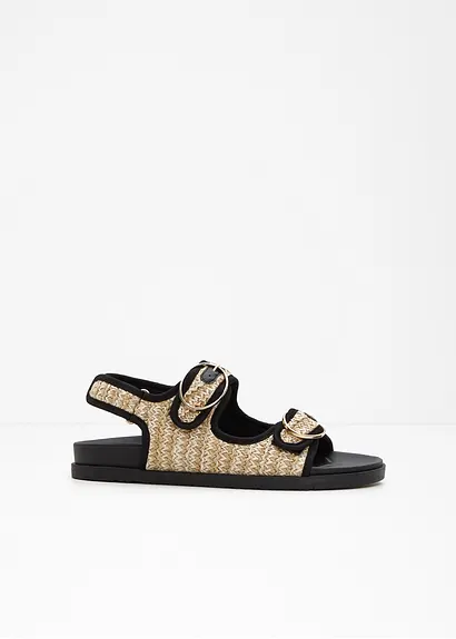 Sandale in schwarz - bonprix