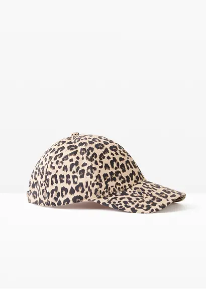 Cap in schwarz von vorne - bonprix