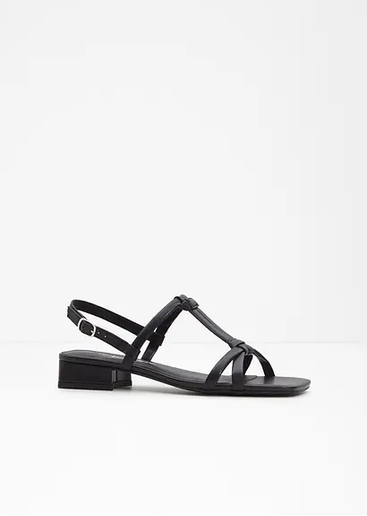 Sandalette in schwarz - bonprix