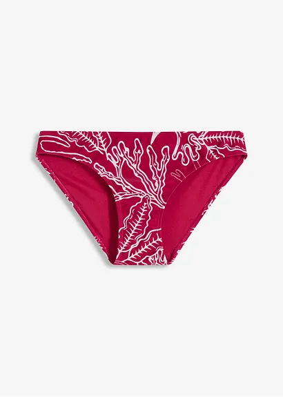 Bikinihose in pink von vorne - bonprix