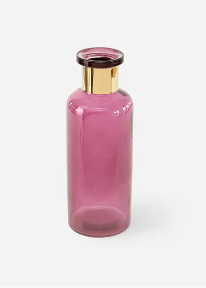 Vase in lila von vorne - bonprix