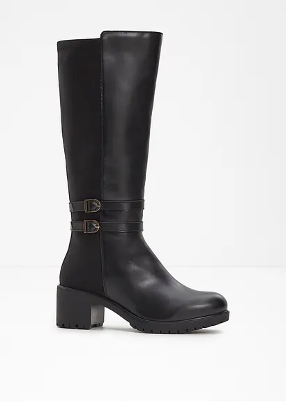 Stiefel in schwarz - bonprix
