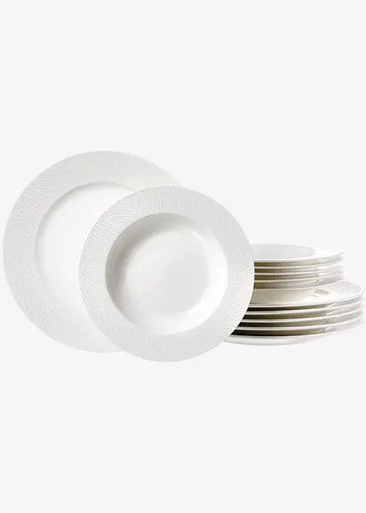 Ritzenhoff & Breker Geschirr-Set (12-tlg. Set) in weiß - Ritzenhoff & Breker