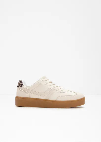 Plateau Sneaker in weiß - bonprix