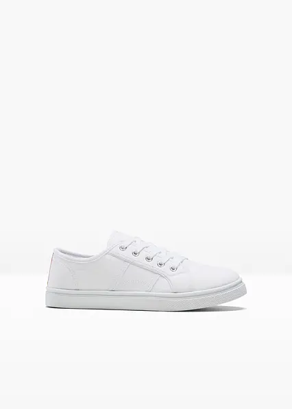 Pride Sneaker in weiß von vorne - bonprix