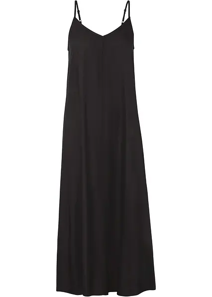 Kleid in schwarz von vorne - bonprix