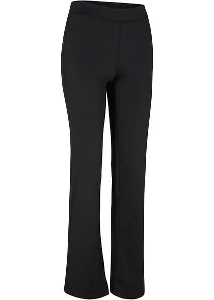Thermo-Leggings, ausgestellt in schwarz von vorne - bonprix