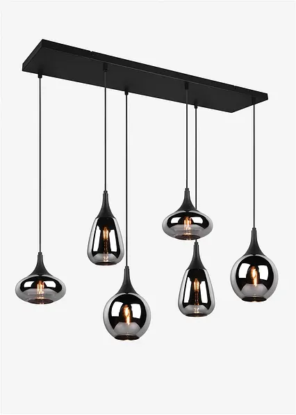 Trio Pendelleuchte in schwarz - Trio Leuchten