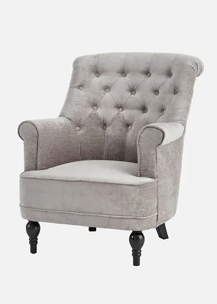 Sessel in grau von vorne - bonprix
