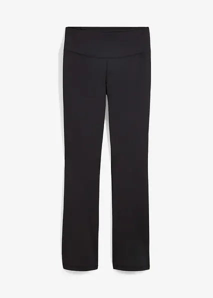 Funktions-Leggings, ausgestellt in schwarz von vorne - bonprix