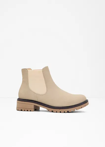 Chelsea Boot in beige - bonprix