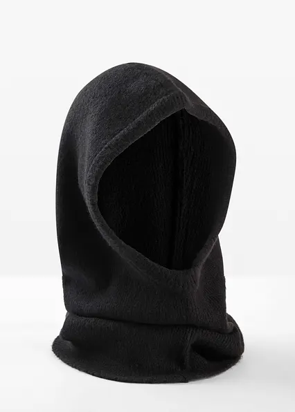 Balaclava in schwarz von vorne - bonprix