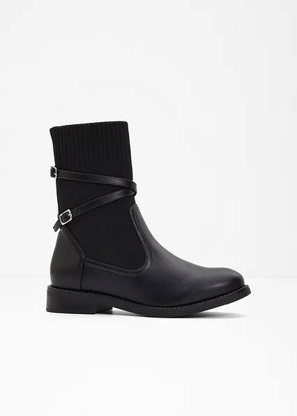 Boots in schwarz - bonprix