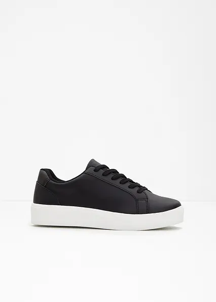 Sneaker in schwarz - bonprix