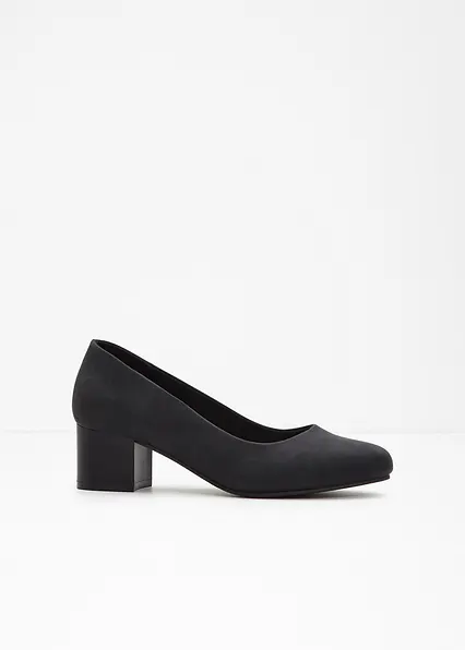 Pumps mit gepolsterter Innensohle in schwarz - bonprix