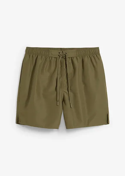 Badeshorts in grün von vorne - bonprix