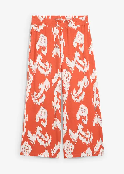 Jersey-Hose aus Viskose-Mix in rot von vorne - bonprix
