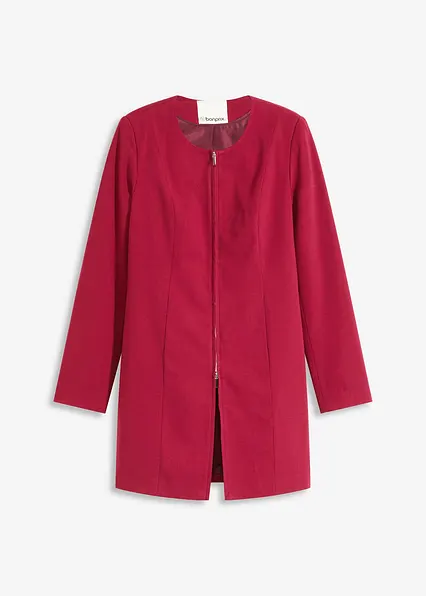 Longblazer in rot von vorne - bonprix