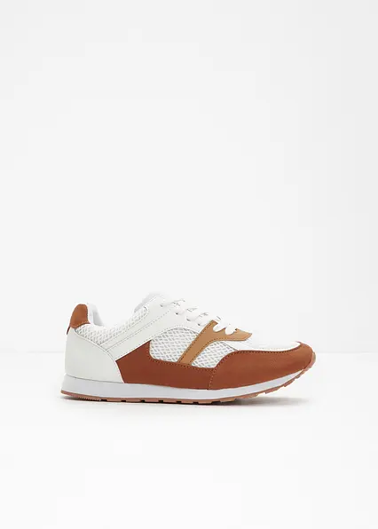 Sneaker in weiß - bonprix
