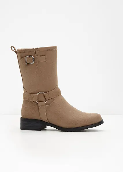 Biker Boot in braun - bonprix