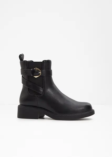 Chelsea Boot in schwarz - bonprix