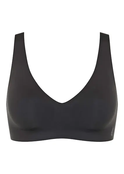 sloggi ZERO Feel 2.0 Soft bra in schwarz von vorne - Sloggi