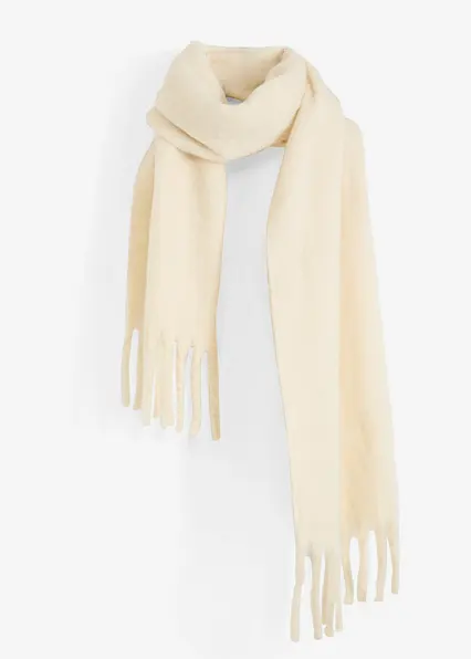 Schal in weiß von vorne - bonprix