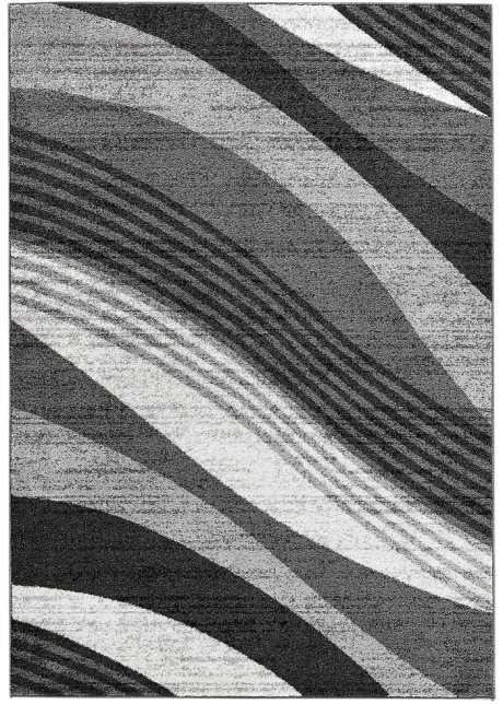 Teppich mit Wellenmusterung in grau - bpc living bonprix collection