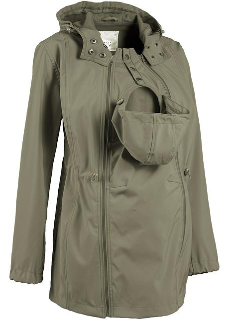 Softshell Tragejacke Umstandsjacke, weitenregulierbar Softshell Tragejacke Umstandsjacke, weitenregulierbar