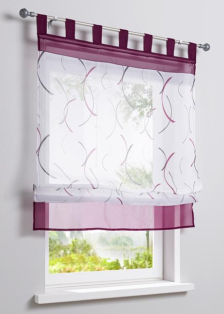 Transparente Dekoration Mit Modischem Druck Weiss Beere Grau