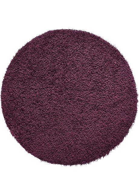 Hochflor Teppich In Runder Form Beere
