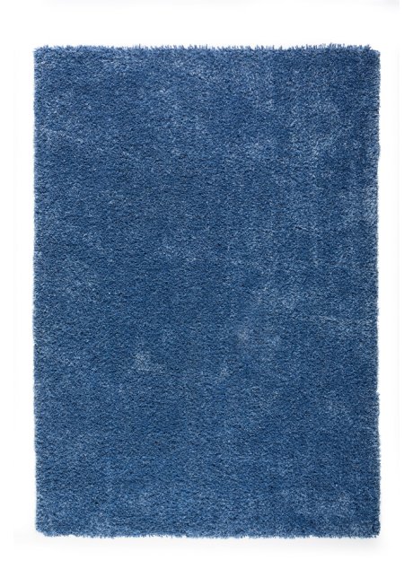 Hochflor Teppich mit besonders dichtem Flor in blau - bpc living bonprix collection