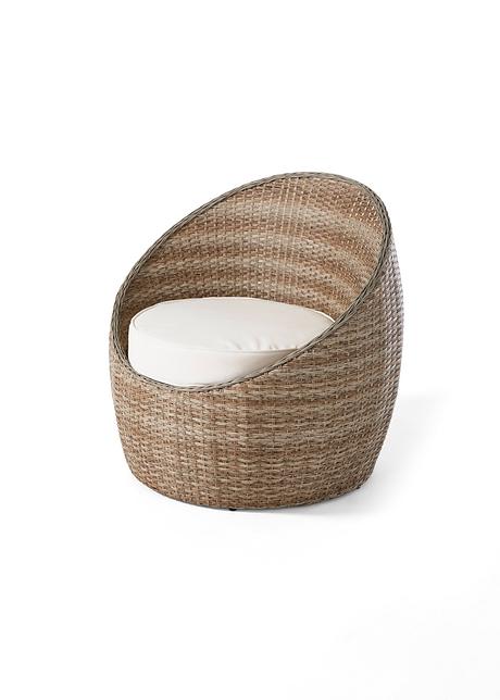 gemutlicher sessel zum lesen, gemütlicher outdoor sessel "graz" - natur, Design ideen