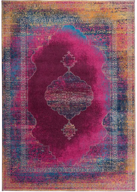 Teppich mit orientalischen Mustern in lila - bpc living bonprix collection