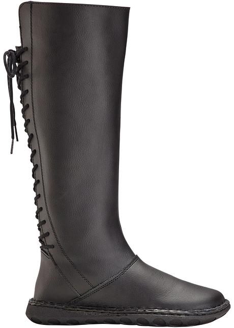 Bequemer Stiefel aus Leder bpc selection Bequemer Stiefel aus Leder in braun für Damen von bonprix