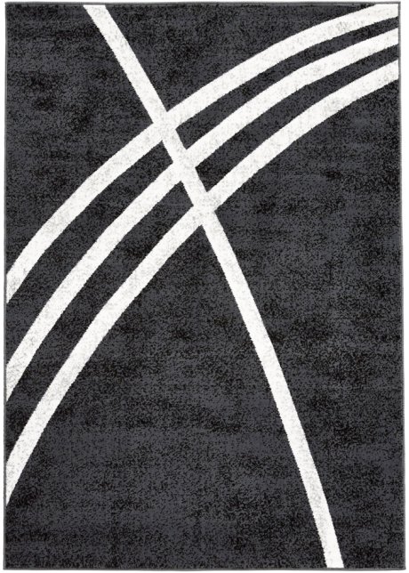 Teppich mit moderner Musterung in grau - bpc living bonprix collection