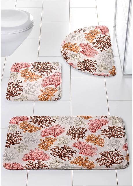 Dekorativ und praktisch zugleich: die Badematte "Koralle" - koralle